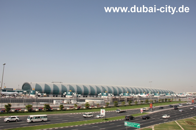 Der Flughafen Dubai International Airport