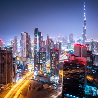 Dubai Skyline 2016