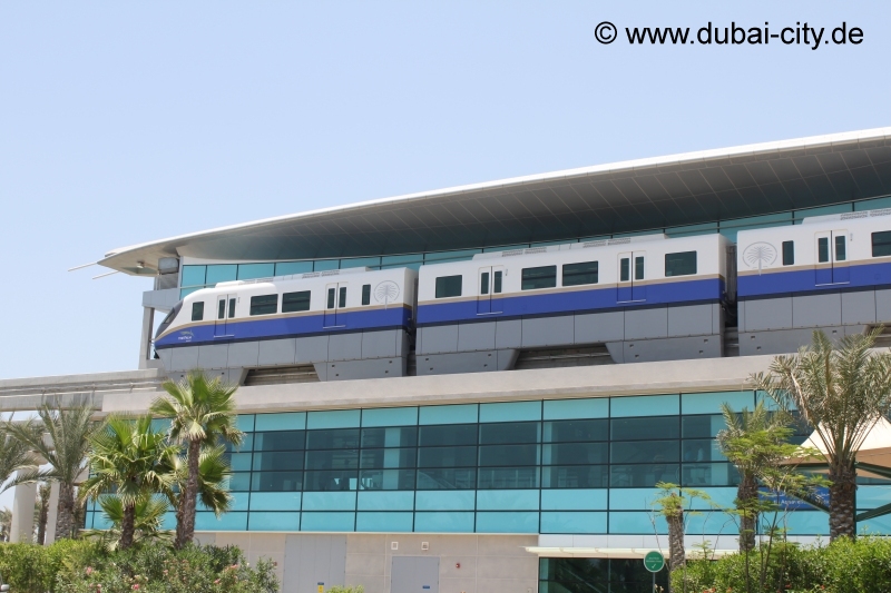 The Palm Jumeirah Monorail