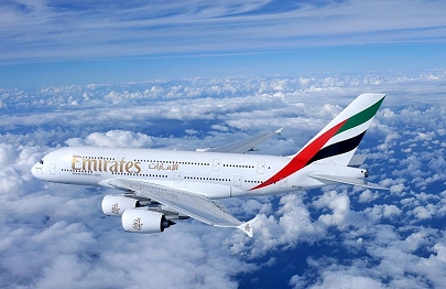 Der Emirates Airbus A380