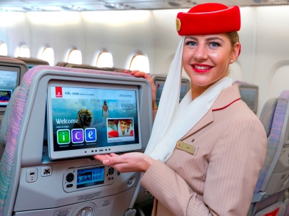 Emirates Airline ice