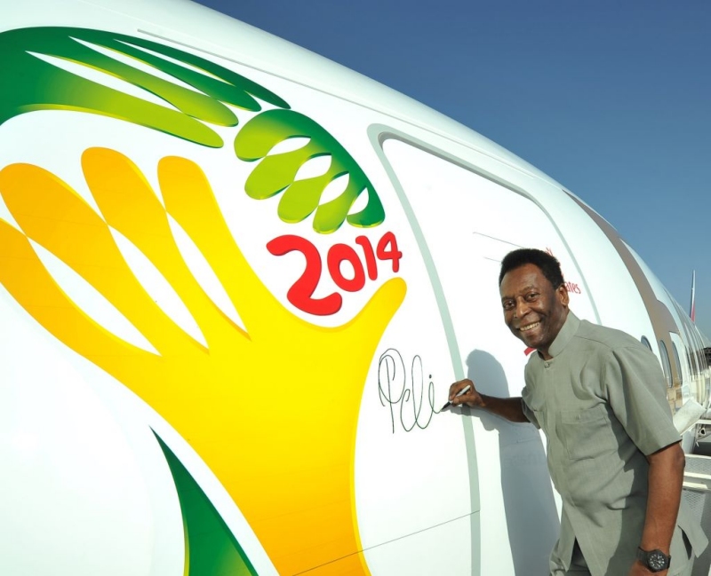 Pele Jet von Emirates Airline