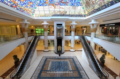 Ägyptische Elemente in der Wafi Mall