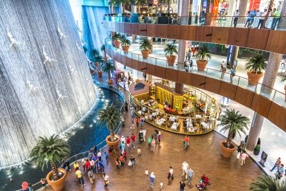 Dubai Mall Wasserfall