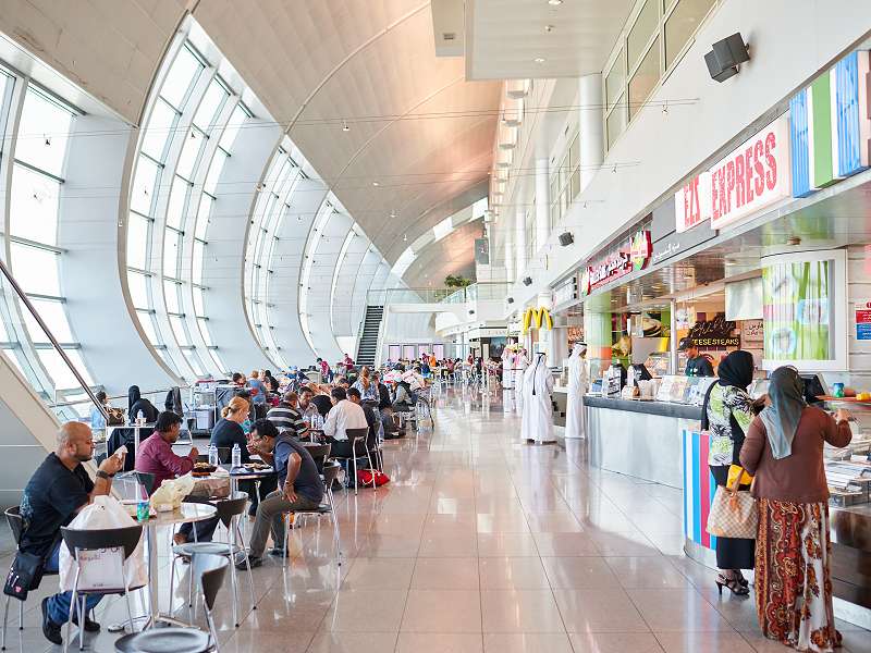 Restaurants at Dubai Airport